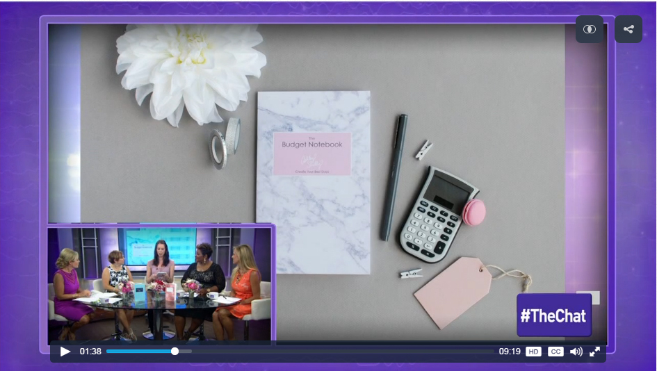 ashley shelly budget notebook the chat