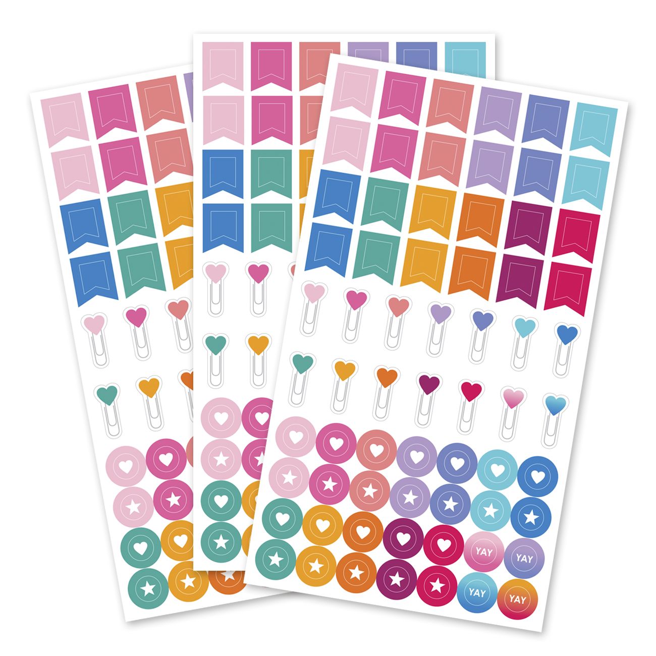 Planner Stickers, Icon Stickers
