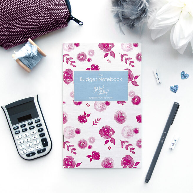 ashley-shelly-budget-notebook-summer2023-magenta-floral