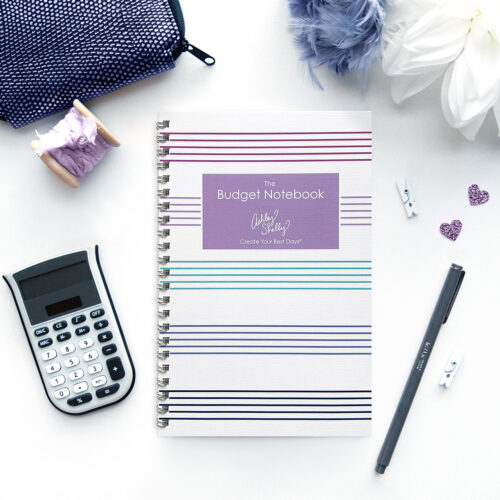 ashley-shelly-budget-notebook-summer2023-sunrise-stripe