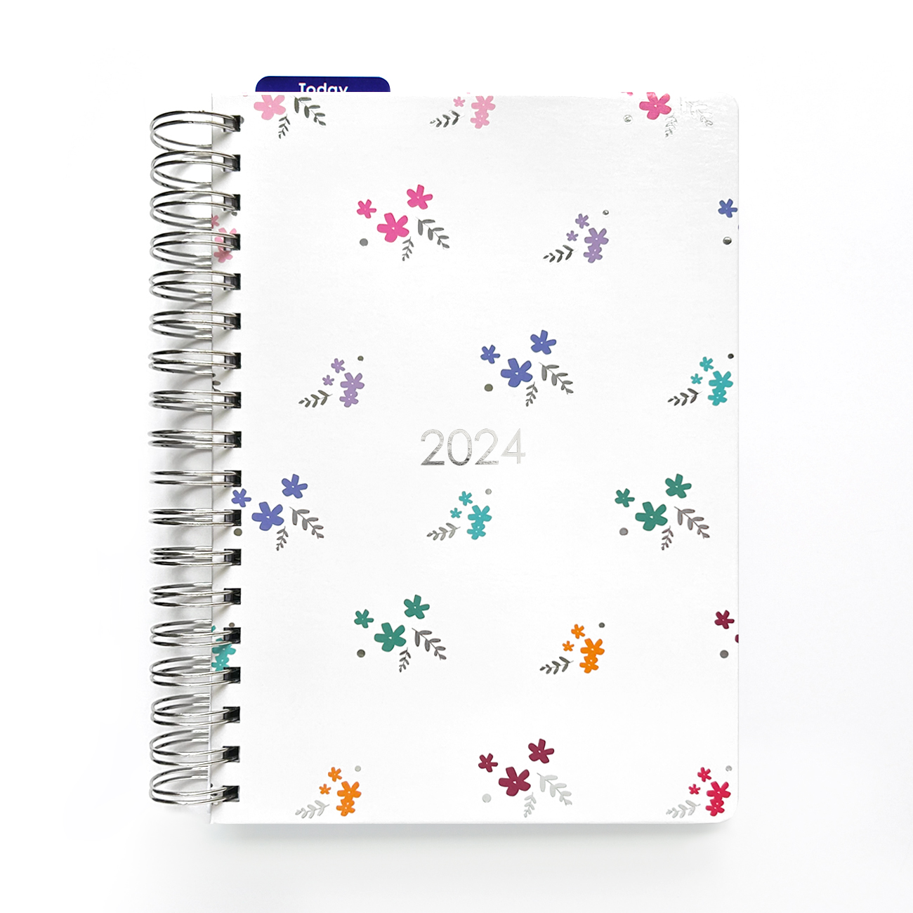 2024 Ashley Shelly Planner: Signature Weekly Horizontal – Rainbow Floral