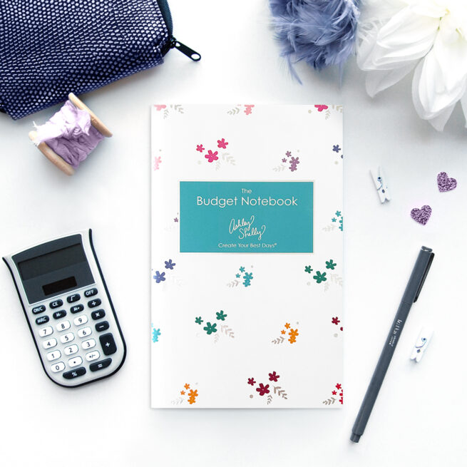 ashley-shelly-budget-notebook-fall2023-rainbow-floral