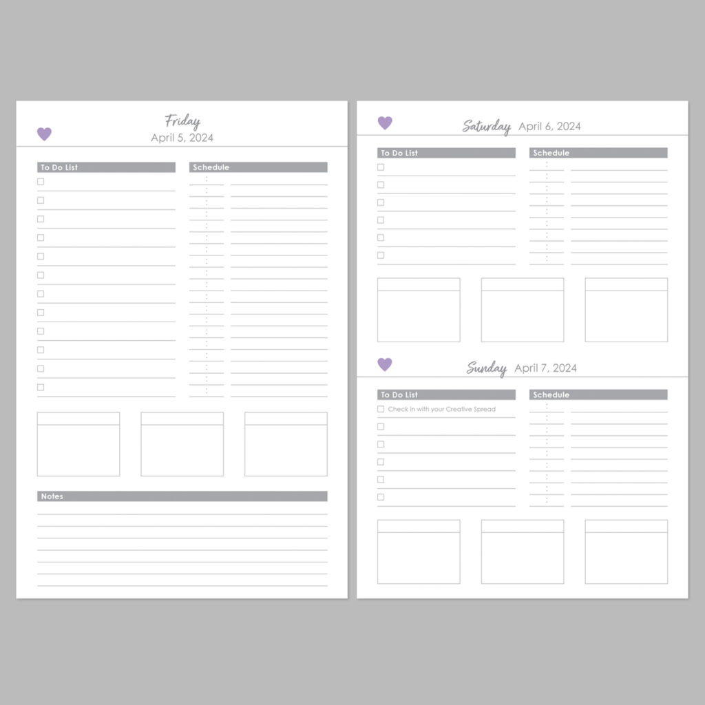 2024 Ashley Shelly Planner Signature Daily Rainbow Floral   Ashley Shelly Planner 2024 Daily Spread 2 1024x1024 