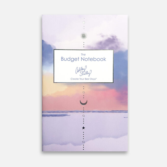 2025-ashley-shelly-budget-notebook-celestial-sunset