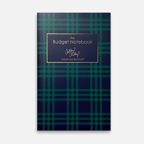 ashley-shelly-budget-notebook-winter25-navy-emerald-plaid